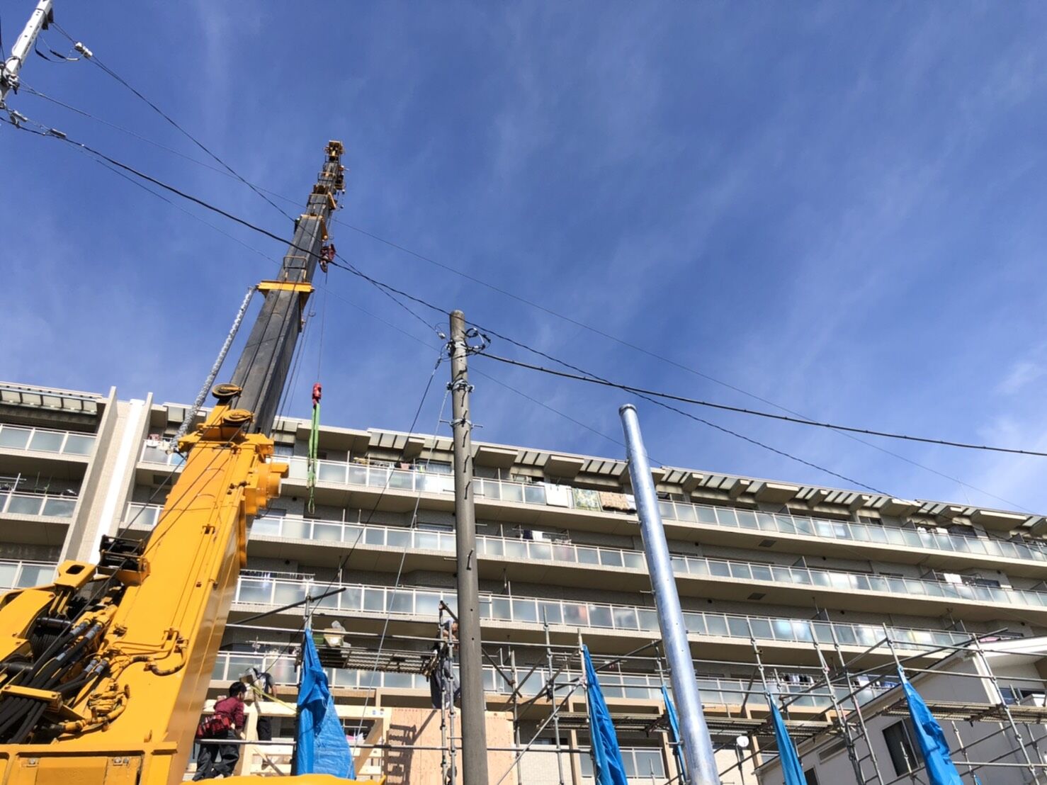 先週は都内の現場で作業してきました！